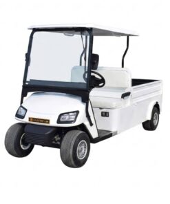 Xe điện 4 bánh chở hàng thùng lửng