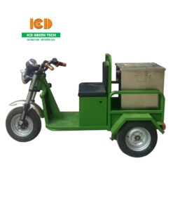 Xe thu gom rác ngày chạy điện