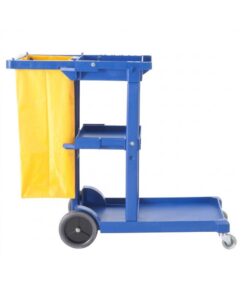 Xe vệ sinh dọn phòng 3 tầng (không nắp)